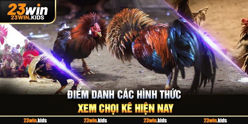 Điểm danh các hình thức xem chọi kê hiện nay